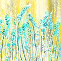 Turquoise And Yellow